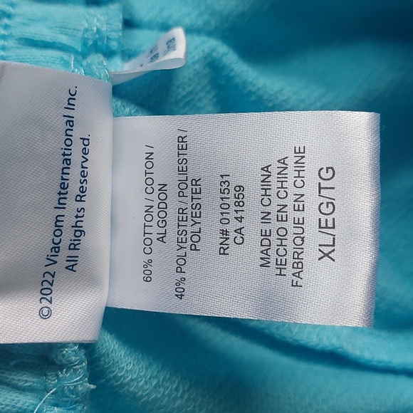 Blues clues Nickelodeon women's Graphic Lounge shorts pull on Blue size XL-G - Picture 10 of 11